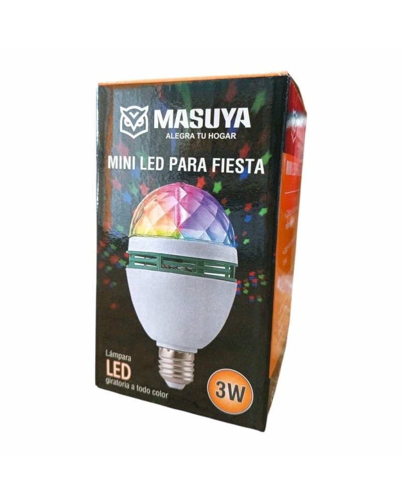 FOCO LED LULTICOLOR 3W PARA FIESTAS MASUYA