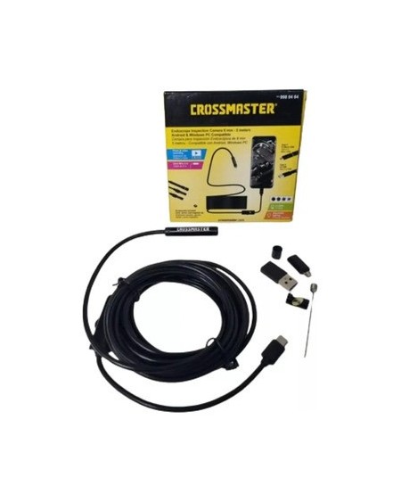 ENDOSCOPIO PARA INSPECCION CAMARA 8MM 5MTS CROSSMASTER