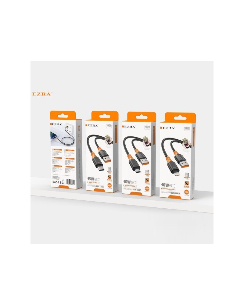 CABLE USB TIPO C 1MTS 10W EZ-W84 EZRA