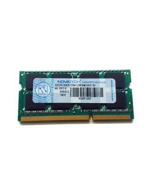 MEMORIA SODIMM DDR-3 2GB 1333 NOVATECH
