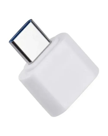 ADAPTADOR OTG TIPO C A USB H BLANCO