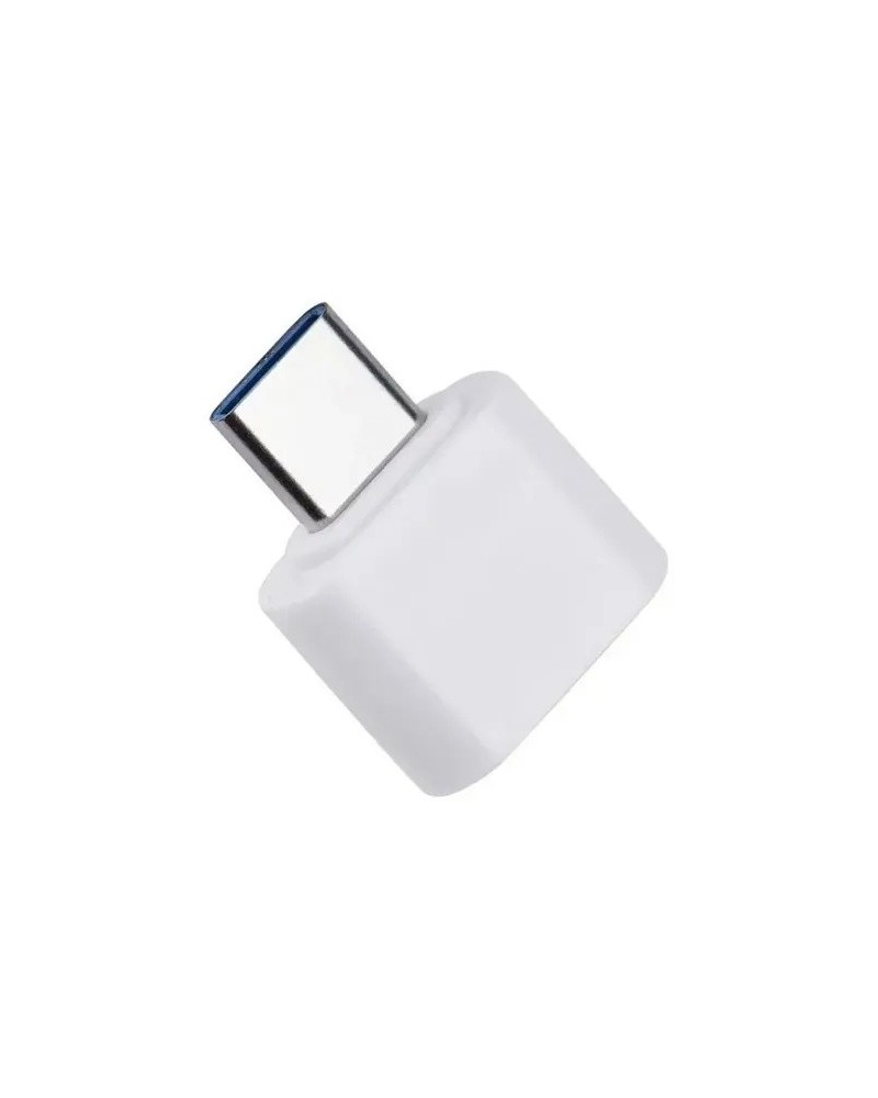 ADAPTADOR OTG TIPO C A USB H BLANCO