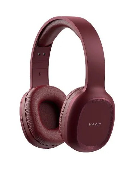 AURICULAR BLUETOOTH VINCHA BORDO H2590BT PRO MULTIFUNCION HAVIT