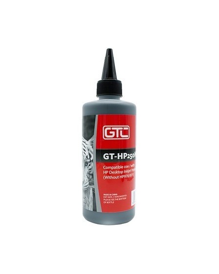 TINTA HP NEGRO 250CC GT-HP250 GTC