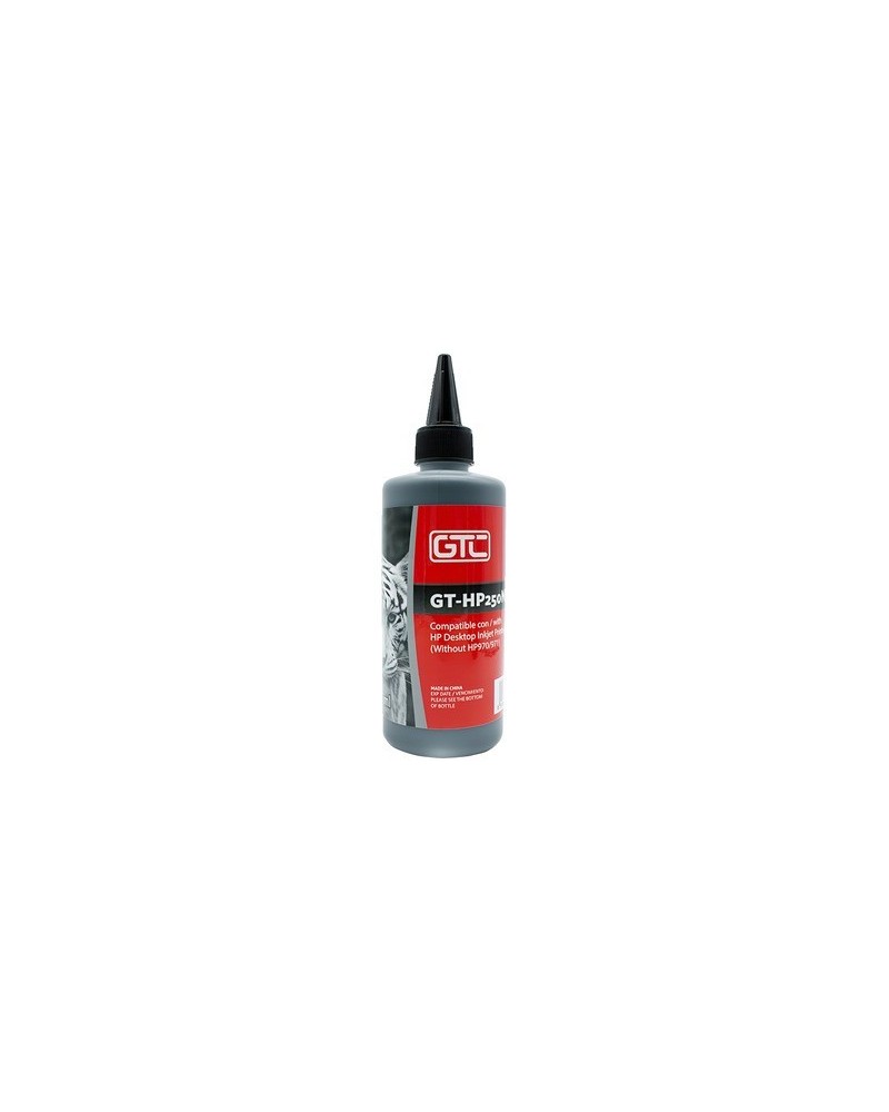 TINTA HP NEGRO 250CC GT-HP250 GTC