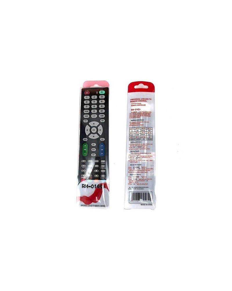 CONTROL REMOTO UNIVERSAL P/TV SMART RM-014S+