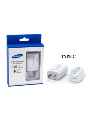 CARGADOR 220V C9 TURBO RAPIDO TIPO C SAMSUNG