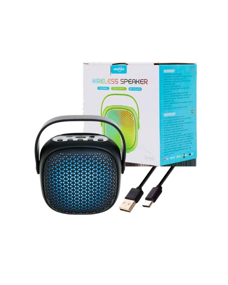 PARLANTE BLUETOOTH 3" RGB GTS-1942 GREATNICE