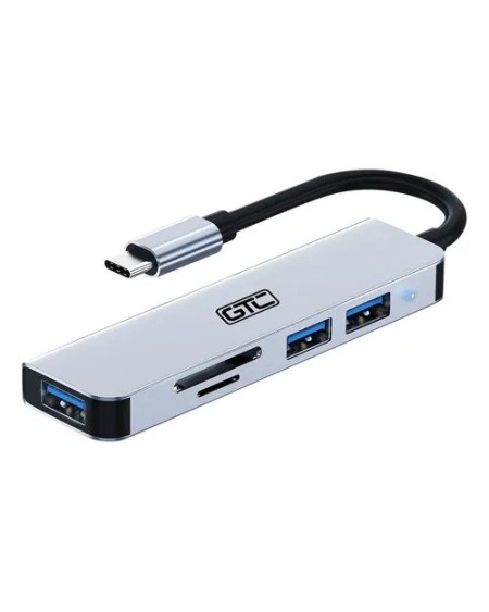 HUB USB TIPO C 5 PUERTOS HUG-015 GTC