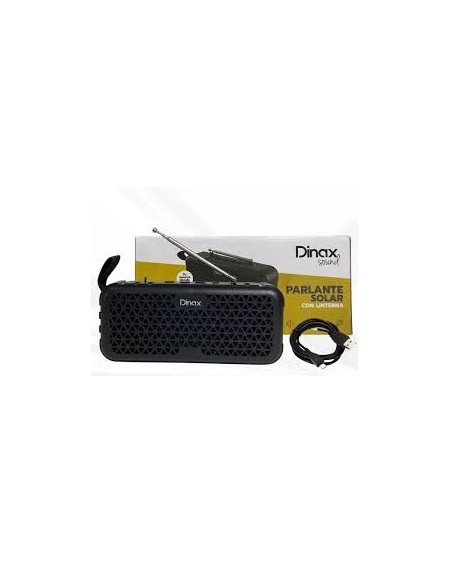 PARLANTE BLUETOOTH C/LINTERNA SOLAR DX-4PARAD DINAX