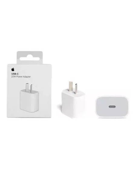CARGADOR 220V + CABLE TIPO C / IPHONE 20W 14 PRO MAX APPLE