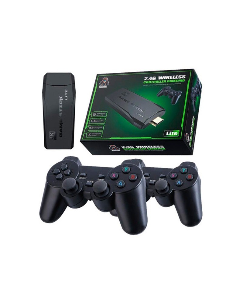 CONSOLA DE JUEGOS 2.4G WIRELESS 4K ULTRA HD