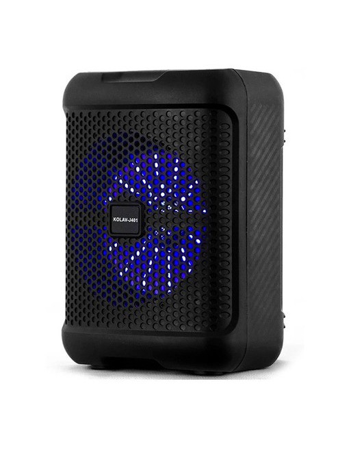 PARLANTE BLUETOOTH C/USB C/FT C/FM LUZ RGB 1800MAH 10W/3" MS-2604BT
