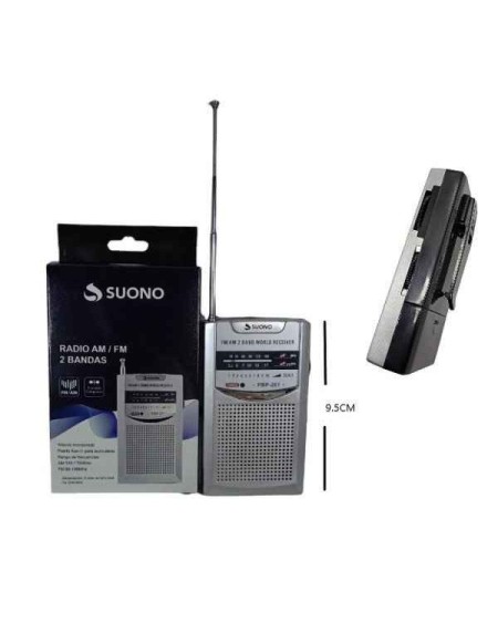 RADIO AM/FM DE MANO RD-1783 SUONO