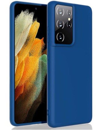 SILICON CASE SAMSUNG S21 ULTRA AZUL