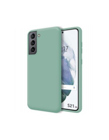 SILICON CASE SAMSUNG S21 VERDE AGUA