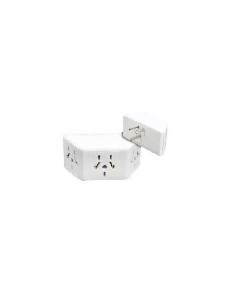 ADAPTADOR 220V TRIPLE PIRAMIDAL PARA TODAS LAS ENTRADAS