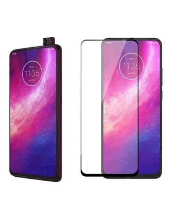 VIDRIO TEMPLADO MOTOROLA MOTO ONE HYPER SIN NOTCH 155X69 TEMPERED GLASS
