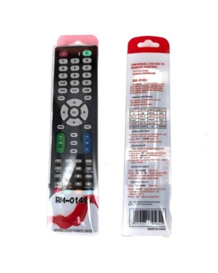 CONTROL REMOTO UNIVERSAL RM-014S+