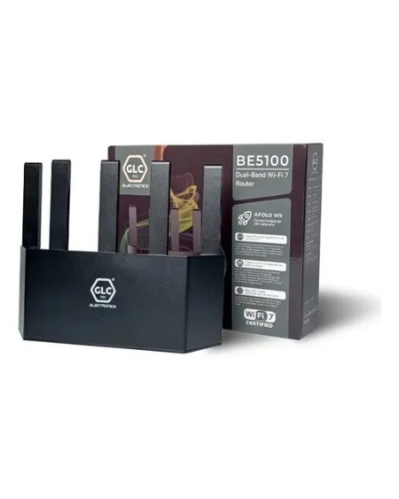 ROUTER WLS 5 ANTENAS DUAL APOLO W9 BE5100 WIFI 7 TR069 WAN 2.5G GLC