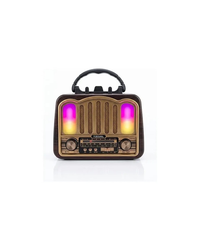 RADIO AM/FM VINTAGE 3 BANDAS YG-7080 YUEGAN