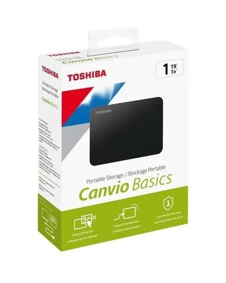 DISCO RIGIDO EXTERNO 1TB CANVIO BASICS TOSHIBA