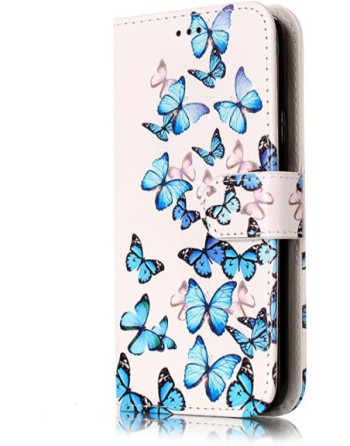 FLIP COVER UNIVERSAL TAMAÑO M 13,4X7,6X1,6CM DISEÑO MARIPOSA KOSMO