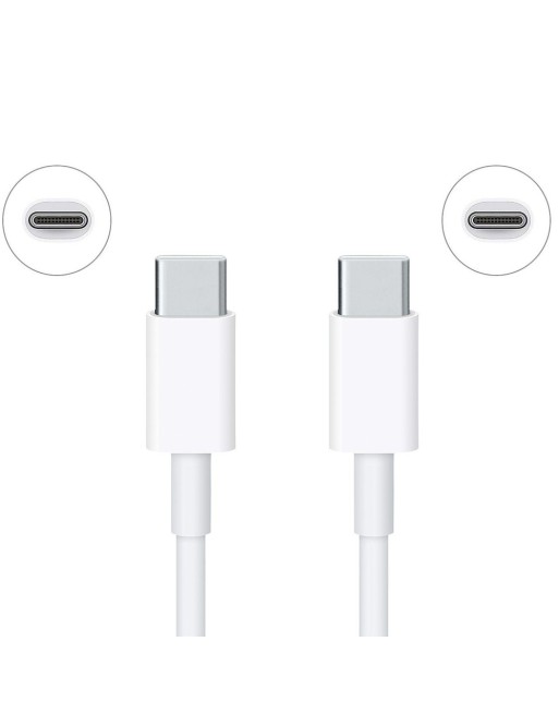 CABLE USB TIPO C A TIPO C FAST CHARGER BLANCO T-P2 TRANYOO