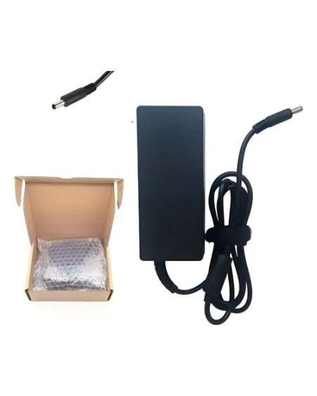 CARGADOR P/NOTEBOOK  DELL 65W PIN FINO NEGRO TENERGY