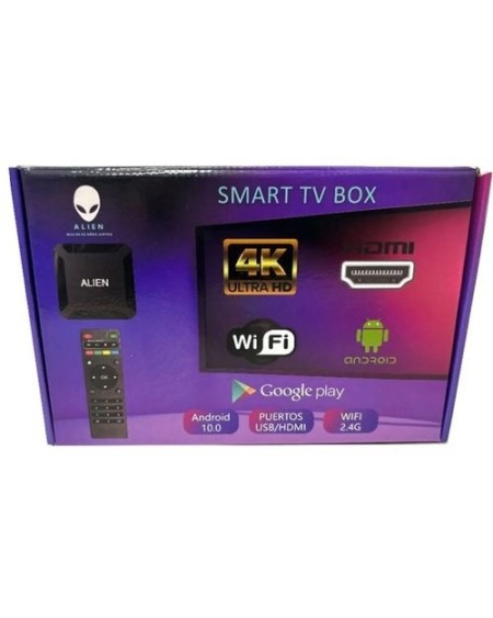 TV BOX ANDROID 10.0 X 96Q ALIEN