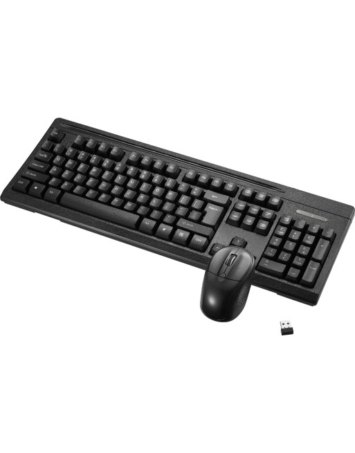 KIT TECLADO + MOUSE WLS NEGRO DX-2BTCOMB DINAX
