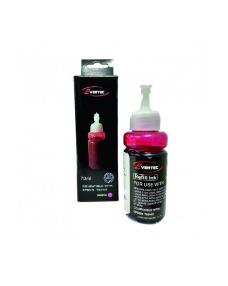 TINTA EPSON MAGENTA T6643 100ML EVERTEC