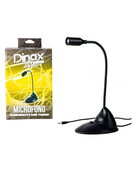 MICROFONO C/CABLE Y BASE DX-MICRO23 DINAX