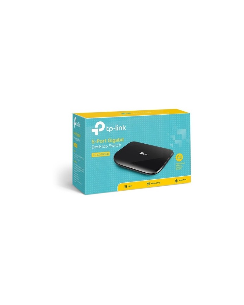 SWITCH 5 BOCAS 10/100/1000MBPS TL-SG1005D TP-LINK