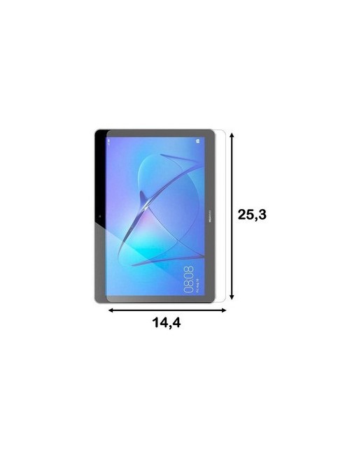 VIDRIO TEMPLADO P/TABLET 10" CORTA 14.3*23.9 PROFESSIONAL