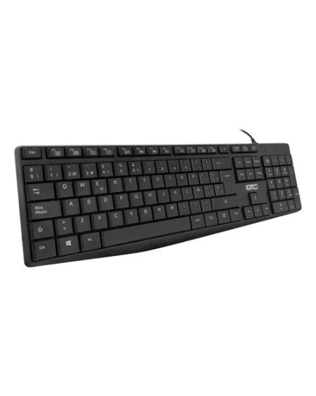 TECLADO USB NEGRO OFFCIE KBG-204 V2.0 GTC