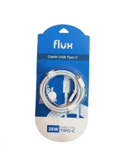 CABLE USB TIPO C 5AMP CARGA RAPIDA FLUX