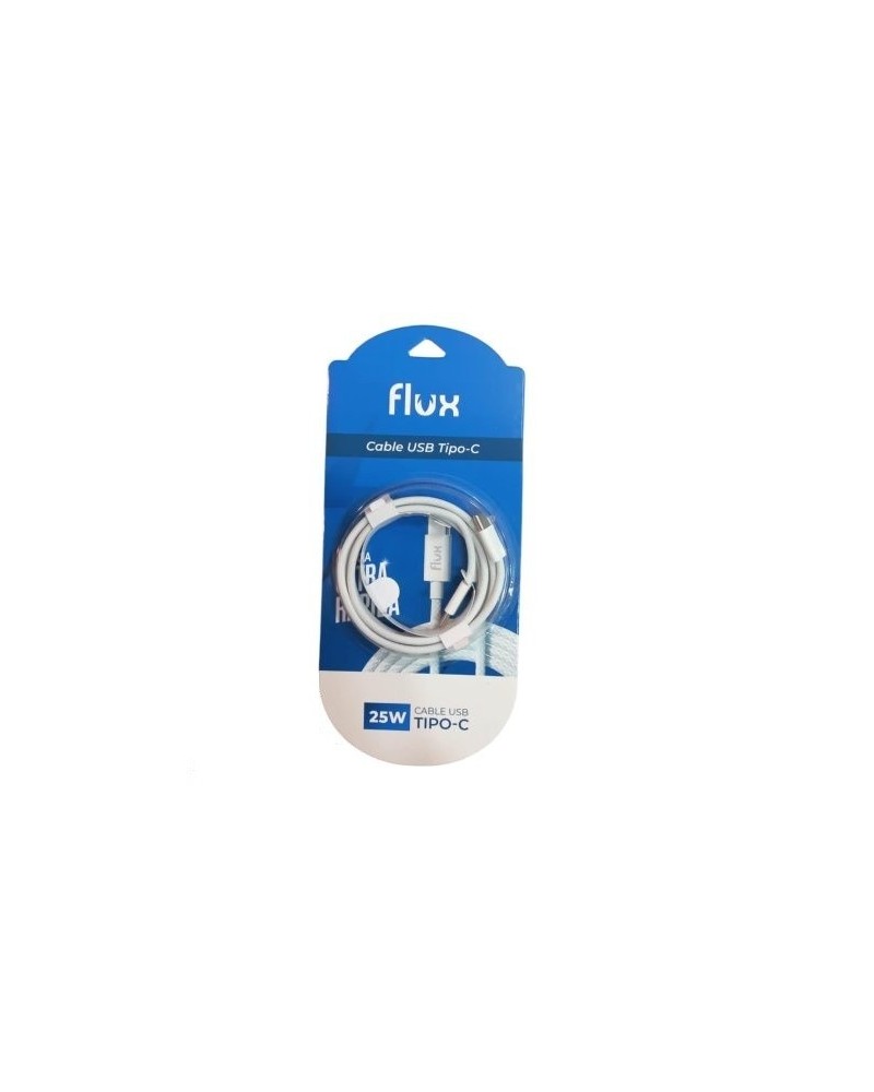 CABLE USB TIPO C 5AMP CARGA RAPIDA FLUX