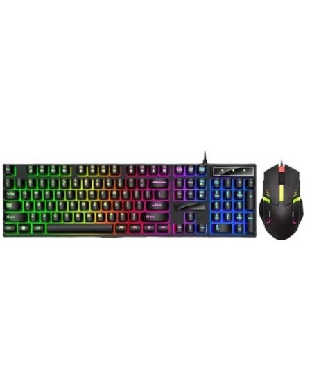 KIT TECLADO + MOUSE GAMER RETROILUMINADO RGB 2 EN 1 DX-COMBXTM96 DINAX