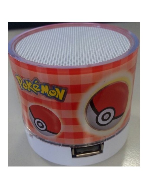 PARLANTE BLUETOOTH C/USB MINI POKEMON MUSIC