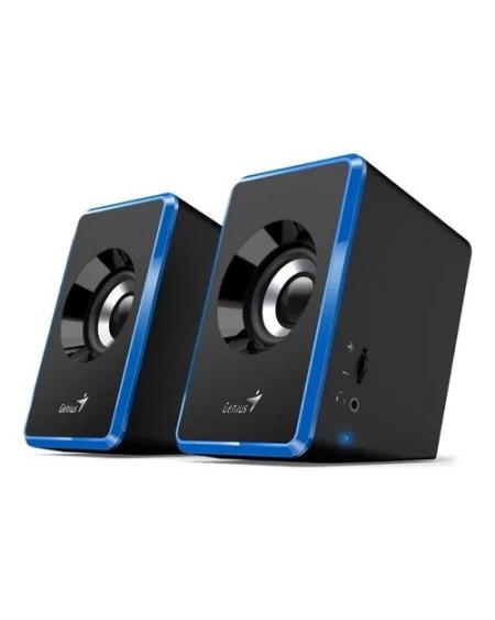 PARLANTES P/PC NEGRO CON AZUL 3W SP-U125 GENIUS