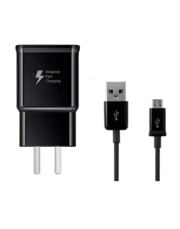 CARGADOR 220V TIPO C CABLE + USB 3.6AMP QC3.0 CARGA RAPIDA AXER