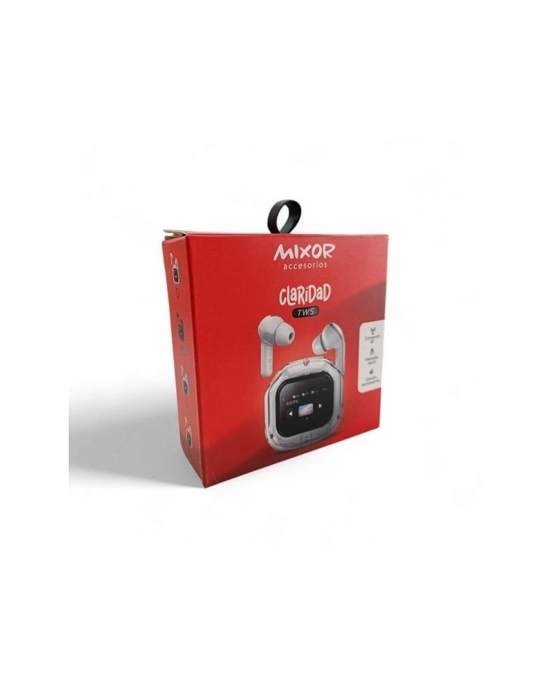 AURICULAR BLUETOOTH IN-EAR C/DISPLAY TWS CLARIDAD MODM-009E MIXOR