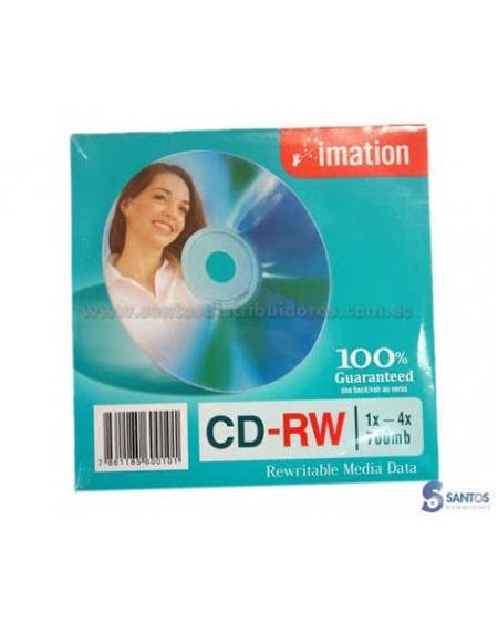 CD VIRGEN C/CAJA CD-RW 4X-12X 700MB IMATION