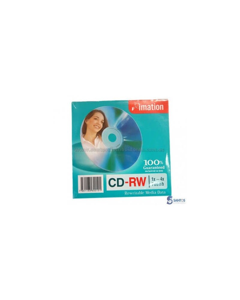 CD VIRGEN C/CAJA CD-RW 4X-12X 700MB IMATION
