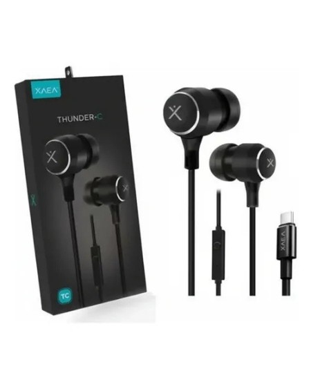 AURICULAR IN-EAR TIPO C MANOS LIBRES THUNDER-C XAEA