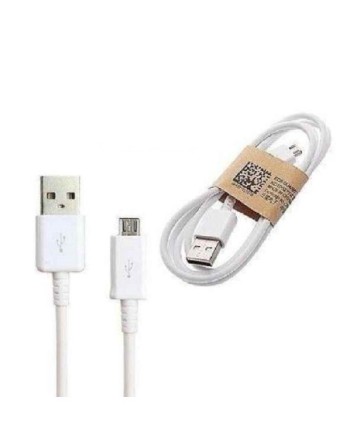 CABLE USB MICRO USB V8 BLANCO ECB-DU4AWE ORIGINAL SAMSUNG