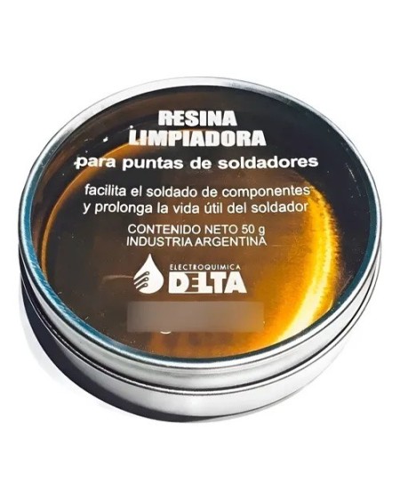 RESINA LIMPIADORA PARA PUNTAS DE SOLDADORES DELTA