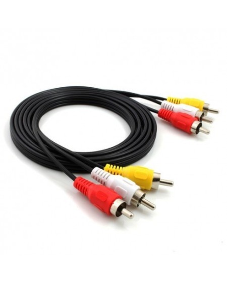 CABLE RCA M/M X 3 1.5MTS AL FAROUK