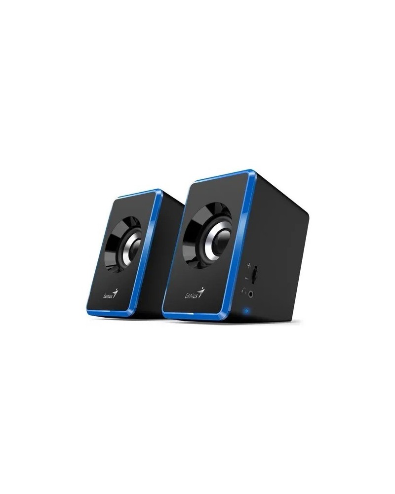 PARLANTES P/PC NEGRO CON AZUL 3W SP-U125 GENIUS